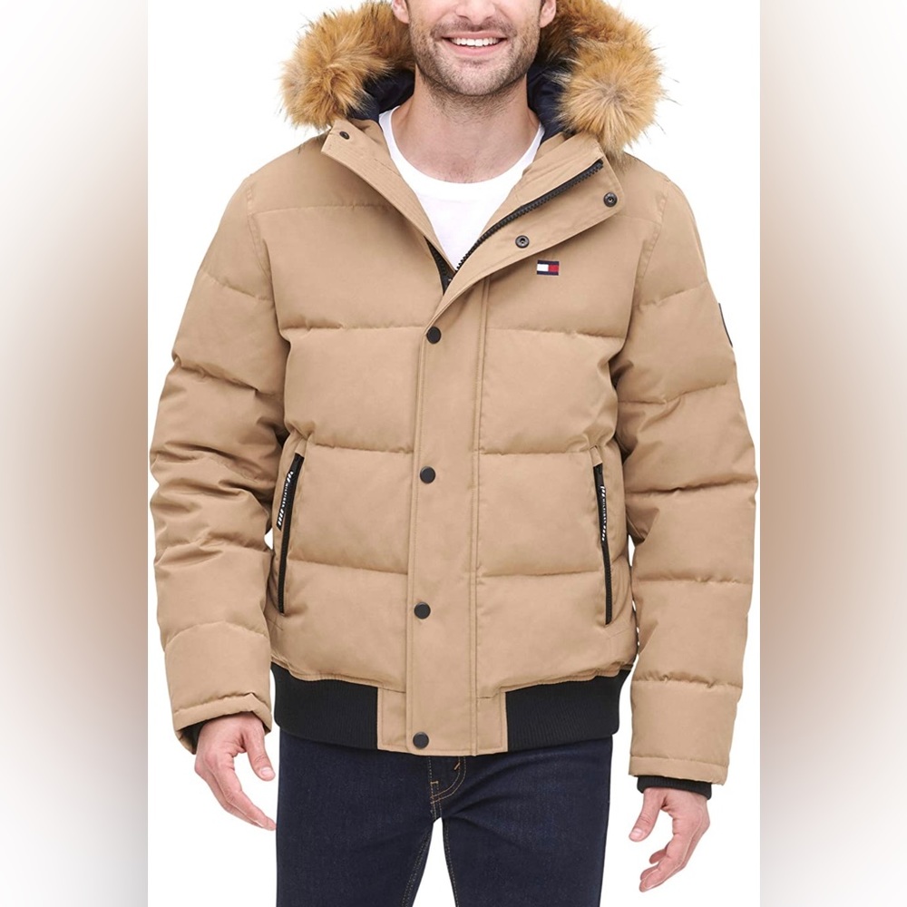 Tommy Hilfiger Men's Performance Hooded Coat